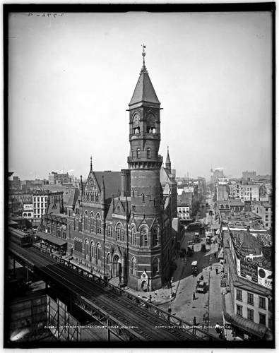 Jefferson Market Court House, New York, 1905.