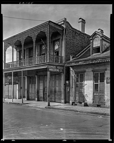 821-825 Toulouse St., New Orleans, 1937.