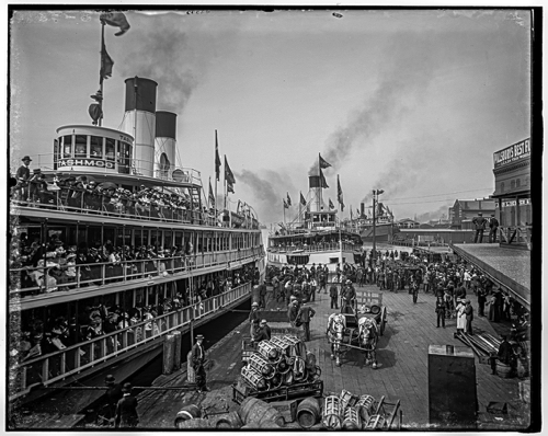 Steamer Tashmoo, 1901.