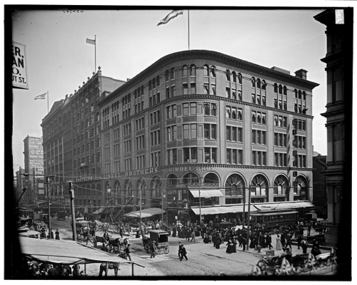 Gimbel Brothers Store, Philadelphia, Pa. between 1900 and 1910.